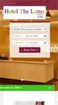 Mobile Screenshot of hotelthelotus.com